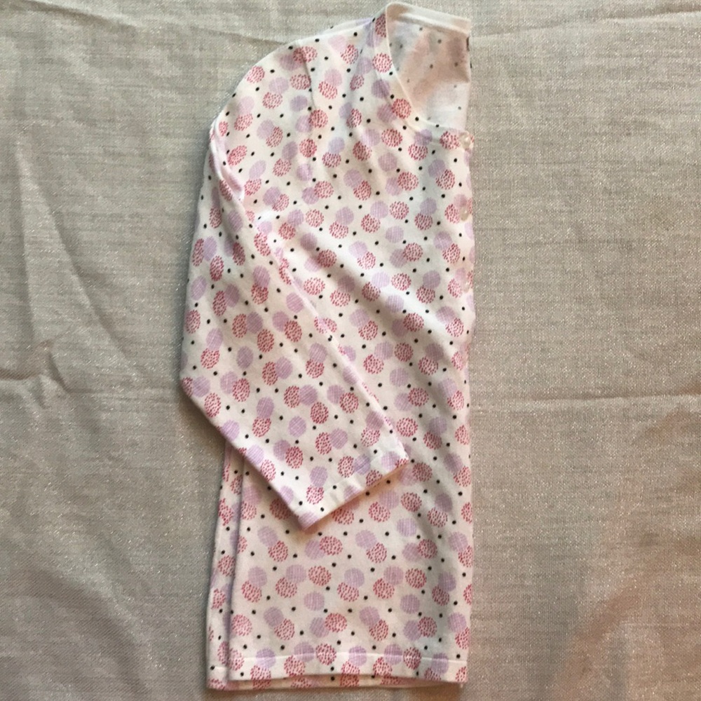 TALBOTS DOTS CARDIGAN - S - NEW - Picture 7 of 8